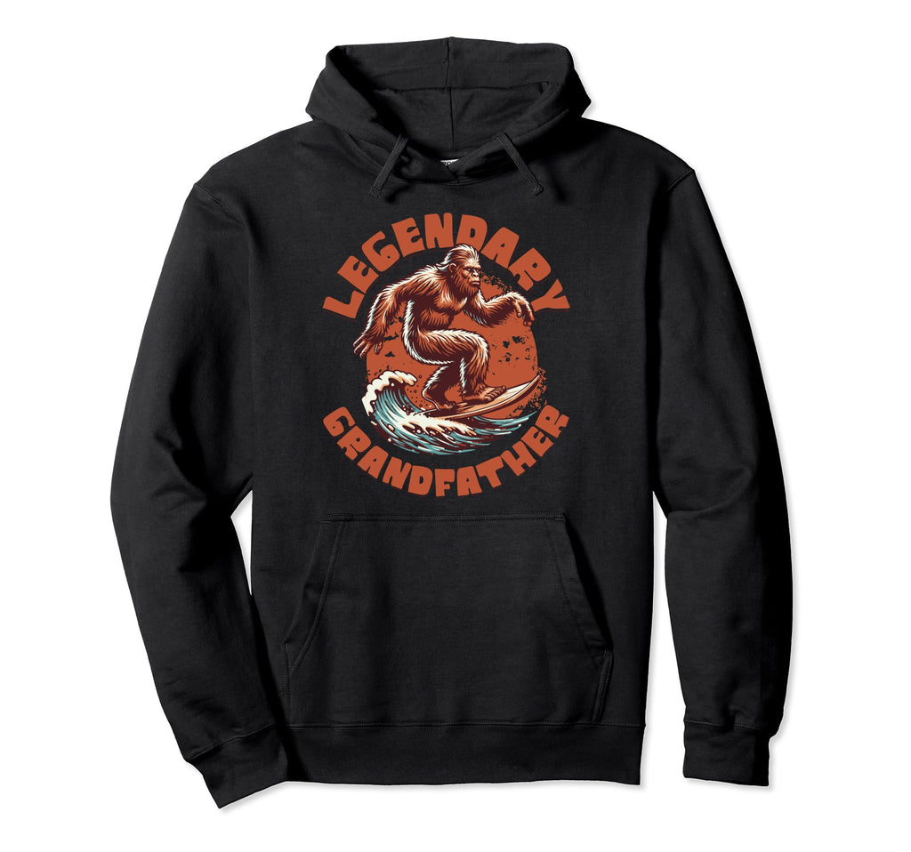 Legendary Grandfather Funny Fathers Day Hoodie - Trendy Graphic Unisex - T-Shirt, Sweatshirt, Hoodie