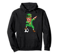 Funny Dabbing Leprechaun Dab Soccer St Hoodie - Unique Graphic for Adults - T-Shirt, Sweatshirt, Hoodie