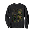 Dad United States Distressed Sweatshirt - Casual Everyday Wear for Adults - T-Shirt, Sweatshirt, Hoodie