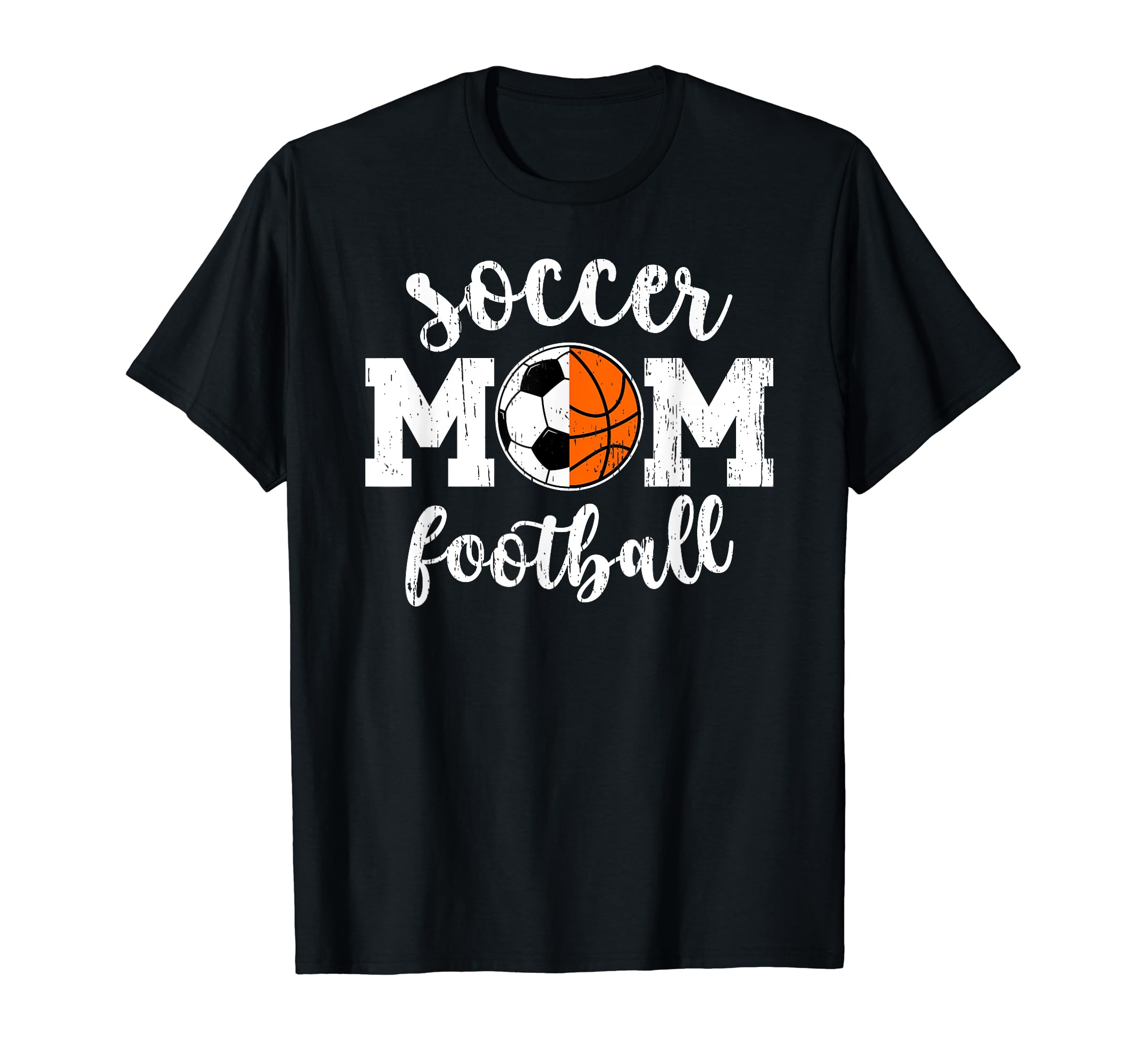 Soccer Basketball Mom Ballers T-Shirt - Novelty Apparel for Adults - T-Shirt, Sweatshirt, Hoodie