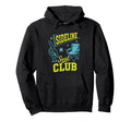 Sports Mom Dad Gifts Sideline Social Club Hoodie - Unique Graphic Unisex - T-Shirt, Sweatshirt, Hoodie