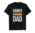 Gamer Dad Keyboard Video Games Dad T-Shirt - Fun Novelty Design Men Women - T-Shirt, Sweatshirt, Hoodie