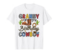 Granny Birthday Cowboy Western T-Shirt - Minimalist Print Men Women - T-Shirt, Sweatshirt, Hoodie