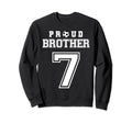 Number 7 Custom Proud Soccer Sweatshirt - Streetwear Style for Adults - T-Shirt, Sweatshirt, Hoodie