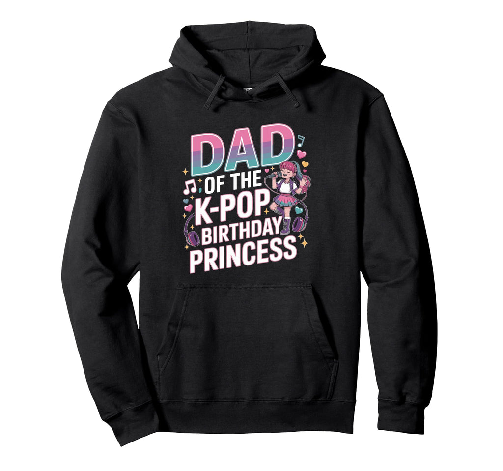 K Pop Birthday Dad Korean Pop Costume Hoodie - Novelty Apparel for Adults - T-Shirt, Sweatshirt, Hoodie