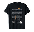 Cat Kitty Playing Music Clef Piano T-Shirt - Graphic Print for Adults - T-Shirt, Sweatshirt, Hoodie