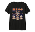 Hiss Cats Rock Kittens Rocking Cat T-Shirt - Fun Novelty Design Men Women - T-Shirt, Sweatshirt, Hoodie