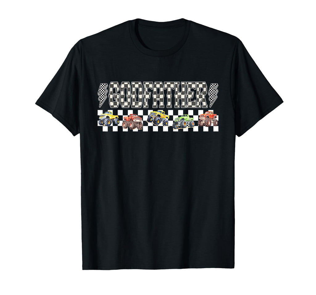 Godfather Monster Truck Family T-Shirt - Casual Everyday Wear for Adults - T-Shirt, Sweatshirt, Hoodie