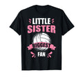 Funny Little Sister Biggest Fan T-Shirt - Custom Art Print Unisex - T-Shirt, Sweatshirt, Hoodie