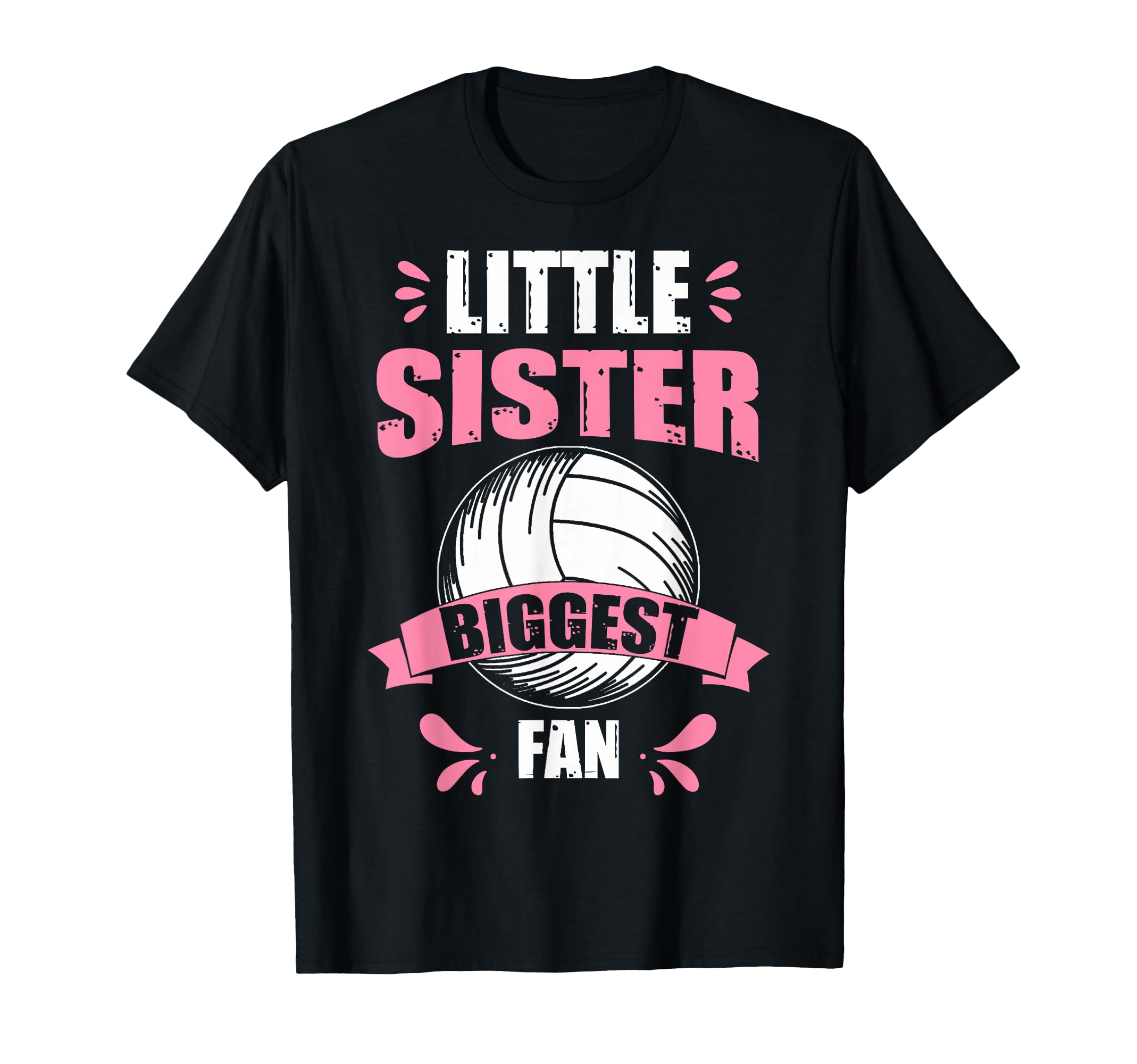 Funny Little Sister Biggest Fan T-Shirt - Custom Art Print Unisex - T-Shirt, Sweatshirt, Hoodie