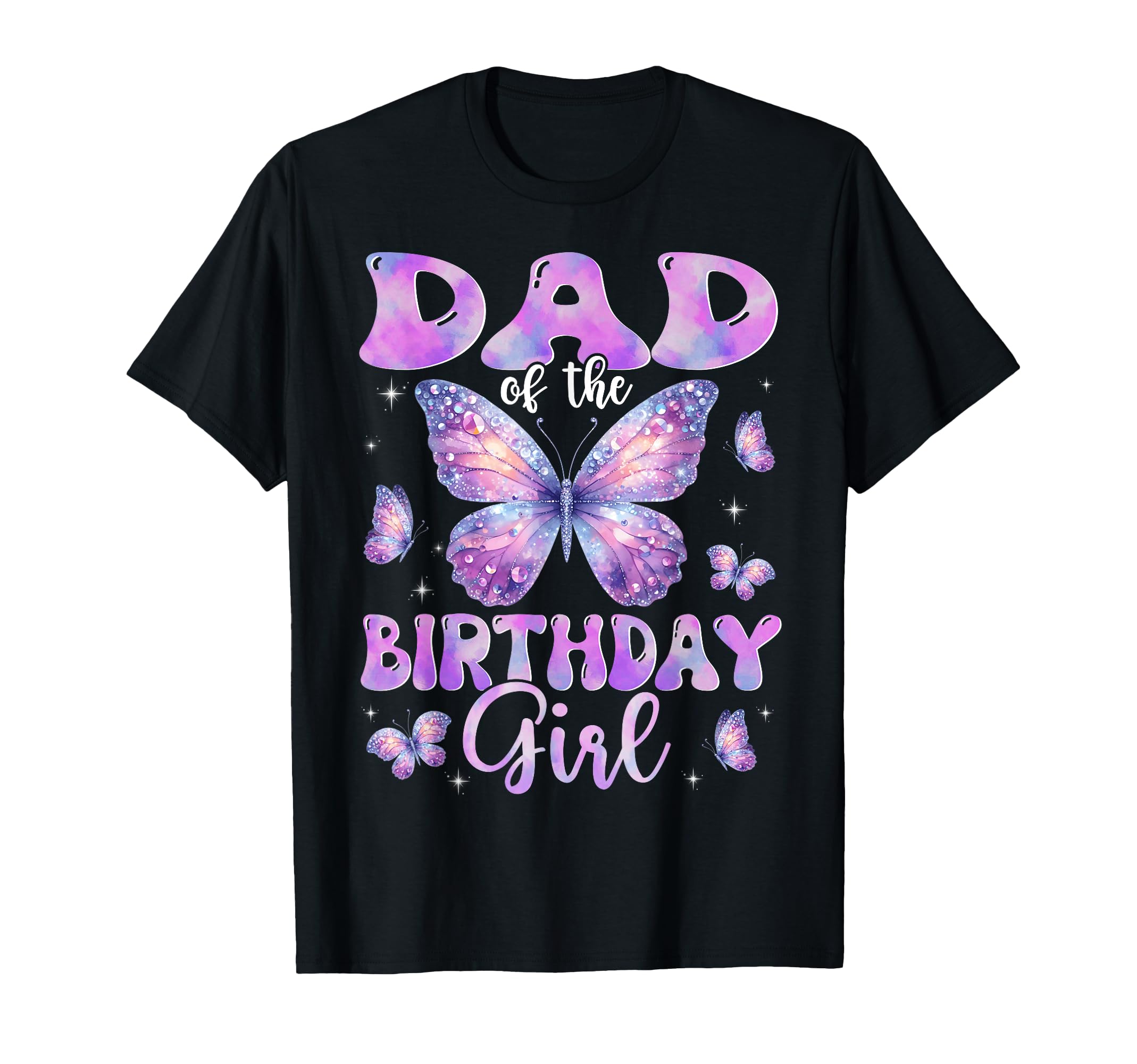 Dad Birthday Butterfly Family Matching T-Shirt - Streetwear Style Men Women - T-Shirt, Sweatshirt, Hoodie