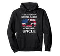 My Favorite Barrel Racer Calls Me Uncle Usa Hoodie - Graphic Print Unisex - T-Shirt, Sweatshirt, Hoodie
