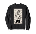 Soccer Mom Skeleton Tarot Card Sweatshirt - Aesthetic Graphic Men Women - T-Shirt, Sweatshirt, Hoodie