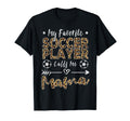 My Favorite Soccer Player Calls Me Mama T-Shirt - Minimalist Print Unisex - T-Shirt, Sweatshirt, Hoodie