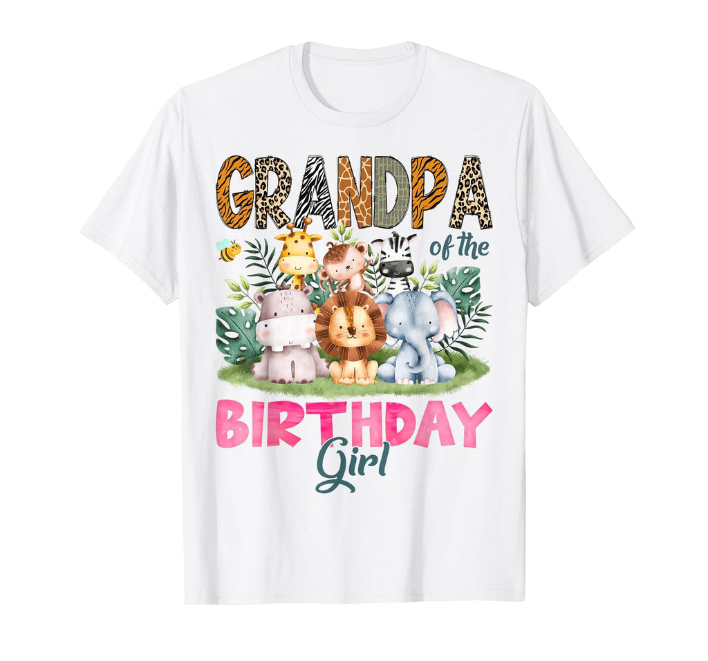 Grandpa Birthday Safari Jungle T-Shirt - Streetwear Style for Adults - T-Shirt, Sweatshirt, Hoodie
