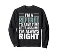 Funny Referee Art Soccer Football Sweatshirt - Trendy Graphic for Adults - T-Shirt, Sweatshirt, Hoodie