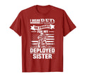 Red Friday My Sister Military Troops T-Shirt - Graphic Print for Adults - T-Shirt, Sweatshirt, Hoodie