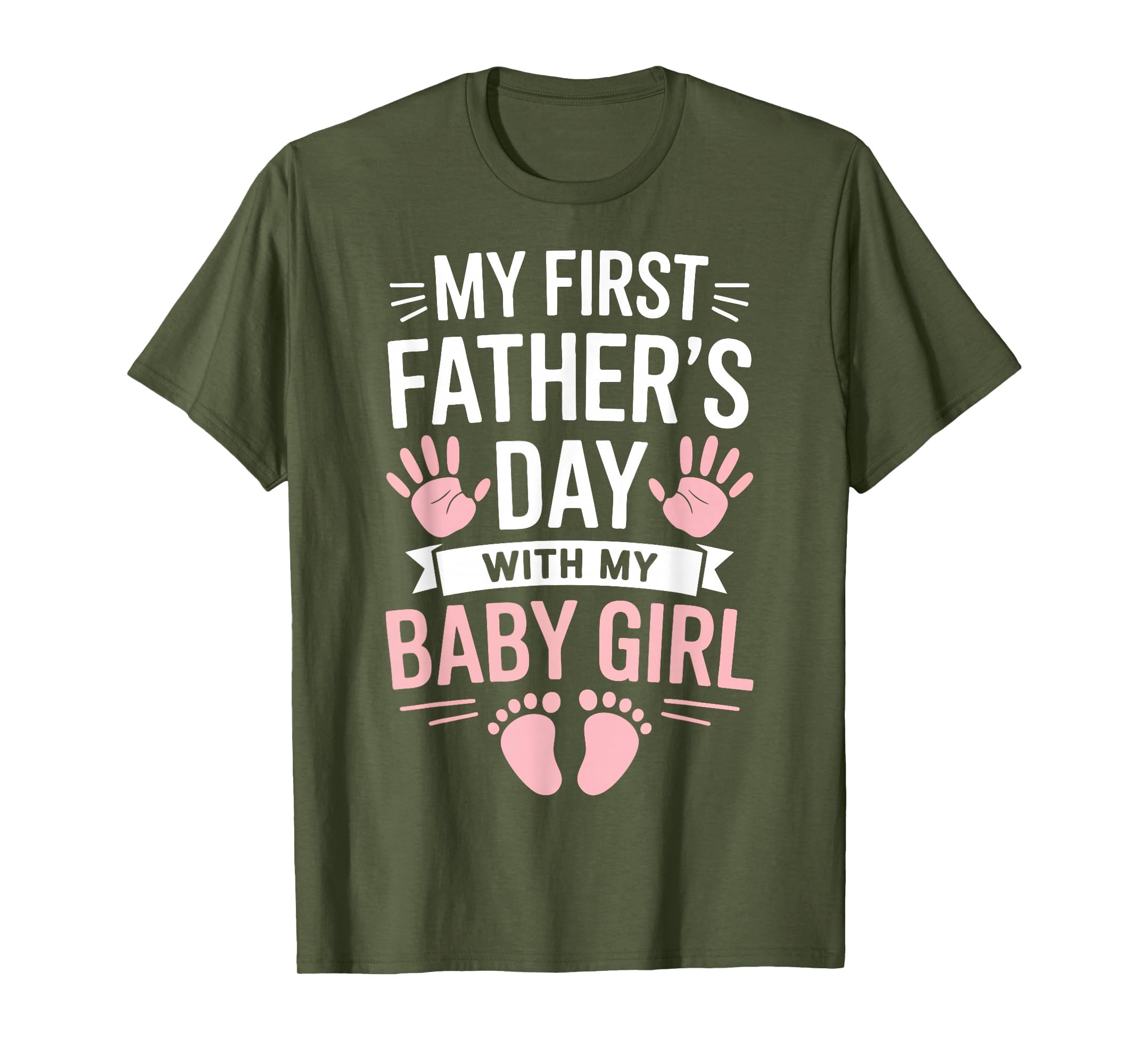 My First Fathers Day Funny First T-Shirt - Fun Novelty Design for Adults - T-Shirt, Sweatshirt, Hoodie