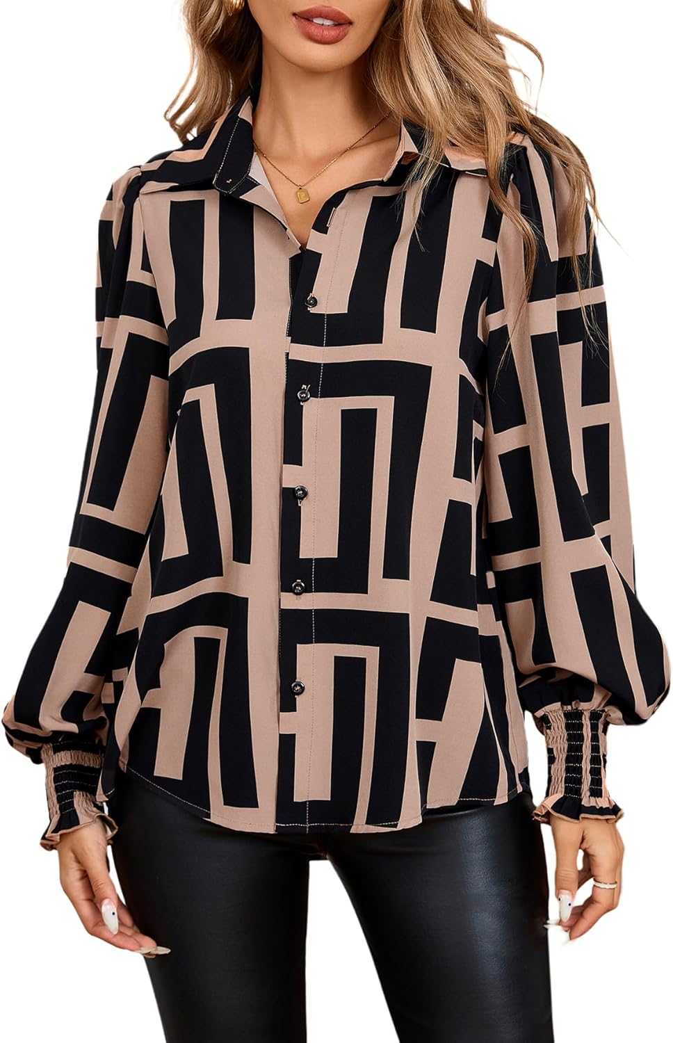 Women's Graphic Print Long Lantern Sleeve Collar Neck - Adult & Kids T-Shirts, Sweatshirts & Hoodies apparel design preview 1