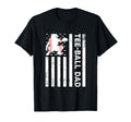 Ball Dad Usa American Flag Softball T-Shirt - Streetwear Style for Adults - T-Shirt, Sweatshirt, Hoodie