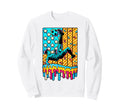 4Th July Ice Cream Drip Soccer Sweatshirt - Custom Art Print for Adults - T-Shirt, Sweatshirt, Hoodie