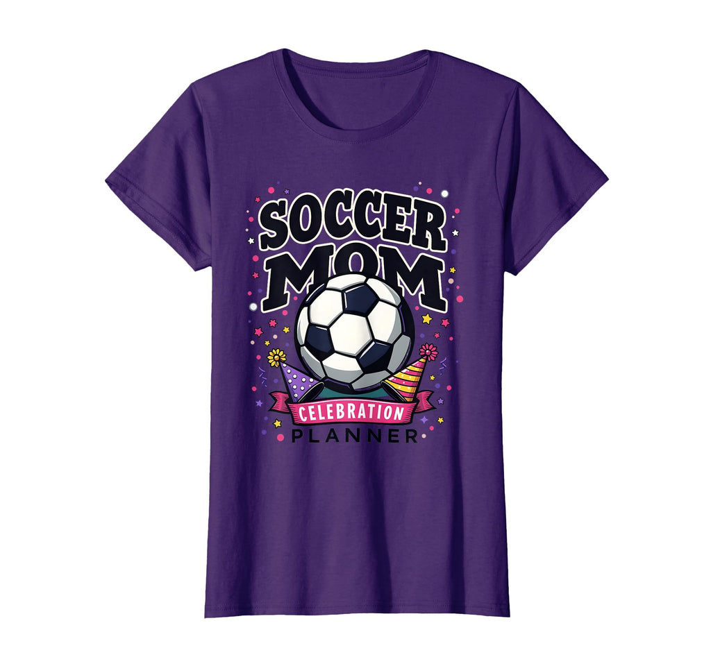 Soccer Mom Celebration Planner T-Shirt - Fun Novelty Design Men Women - T-Shirt, Sweatshirt, Hoodie