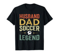 Soccer Player Husband Dad Soccer T-Shirt - Minimalist Print Men Women - T-Shirt, Sweatshirt, Hoodie