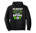 Big Brother Birthday Soccer Ball Family Hoodie - Graphic Print Men Women - T-Shirt, Sweatshirt, Hoodie