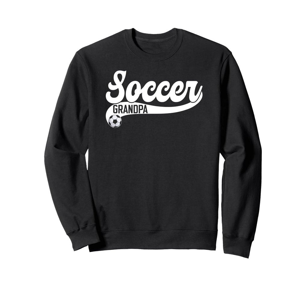 Soccer Grandpa Soccer Player Sweatshirt - Aesthetic Graphic Men Women - T-Shirt, Sweatshirt, Hoodie