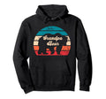 Grandpa Bear Sunset Silhouette Fun Hoodie - Casual Everyday Wear Men Women - T-Shirt, Sweatshirt, Hoodie