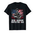 Hero Husband Proctor Dad Military T-Shirt - Minimalist Print for Adults - T-Shirt, Sweatshirt, Hoodie