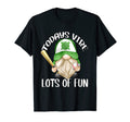 Gnome Baseball Todays Vibe Lots Fun T-Shirt - Aesthetic Graphic Men Women - T-Shirt, Sweatshirt, Hoodie