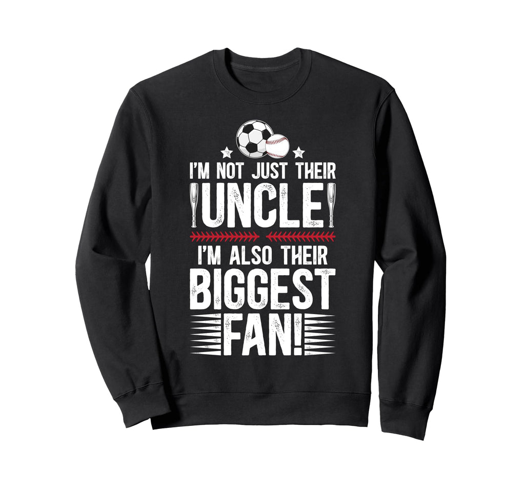Their Biggest Fan Baseball Sweatshirt - Fun Novelty Design Men Women - T-Shirt, Sweatshirt, Hoodie