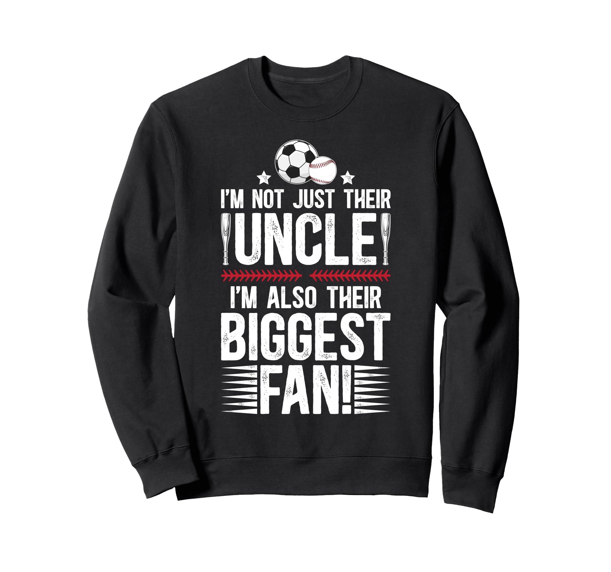 Their Biggest Fan Baseball Sweatshirt - Fun Novelty Design Men Women - T-Shirt, Sweatshirt, Hoodie