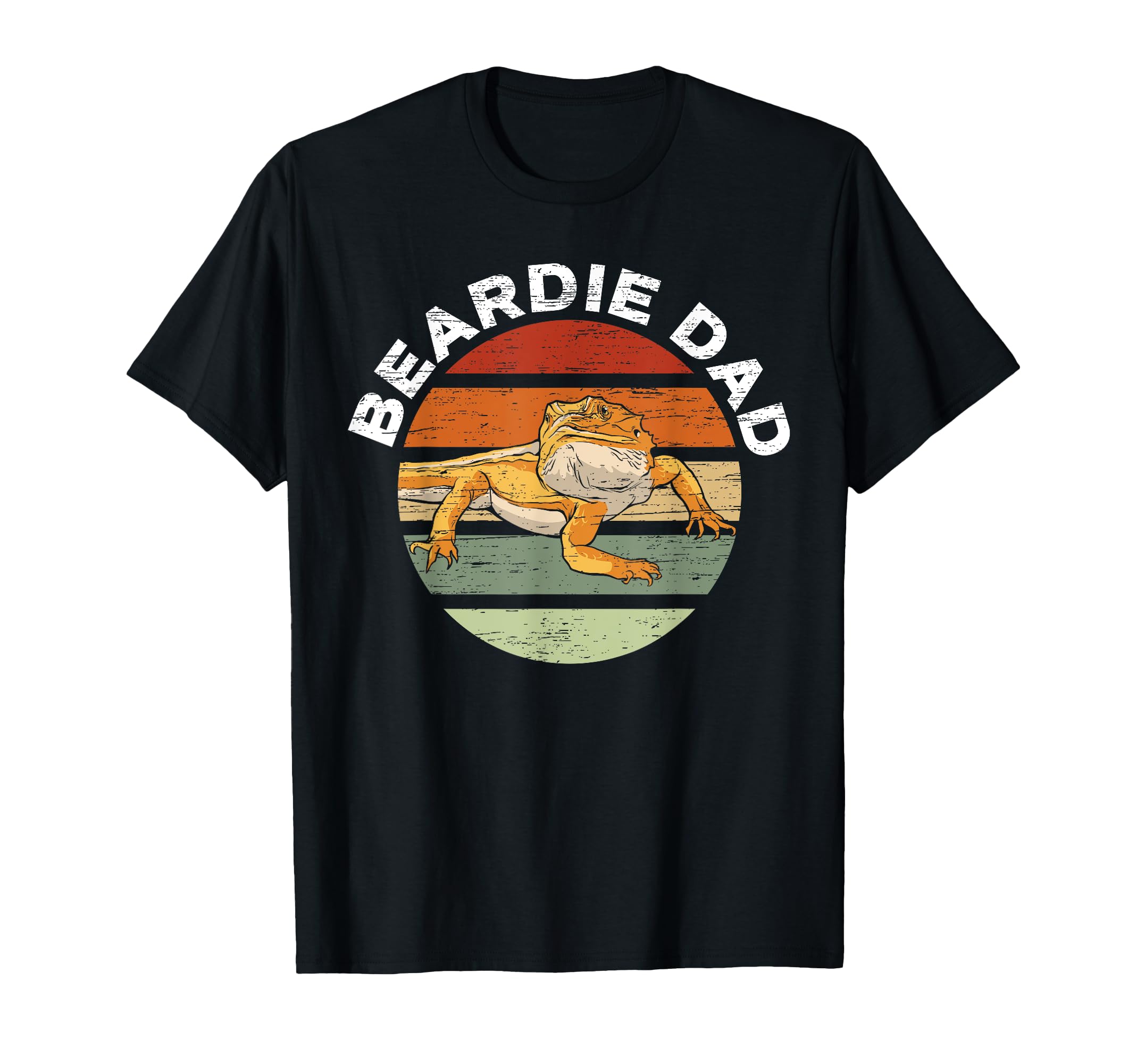 Beardie Dad Lizard Lover Fathers Day T-Shirt - Novelty Apparel for Adults - T-Shirt, Sweatshirt, Hoodie