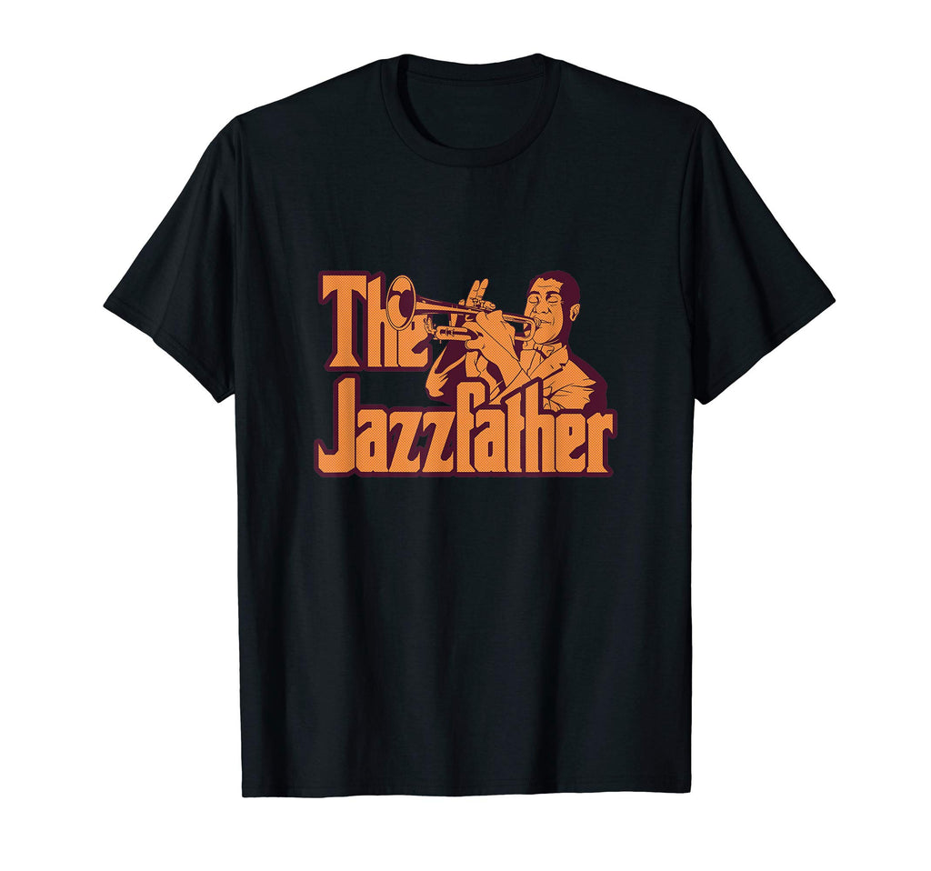 Funny Jazzfather Musician Dad Saxophone Gift T-Shirt - Graphic Print Unisex - T-Shirt, Sweatshirt, Hoodie