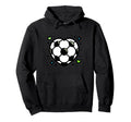 Soccer Ball Shaped Heart Mom Fan Hoodie - Aesthetic Graphic for Adults - T-Shirt, Sweatshirt, Hoodie