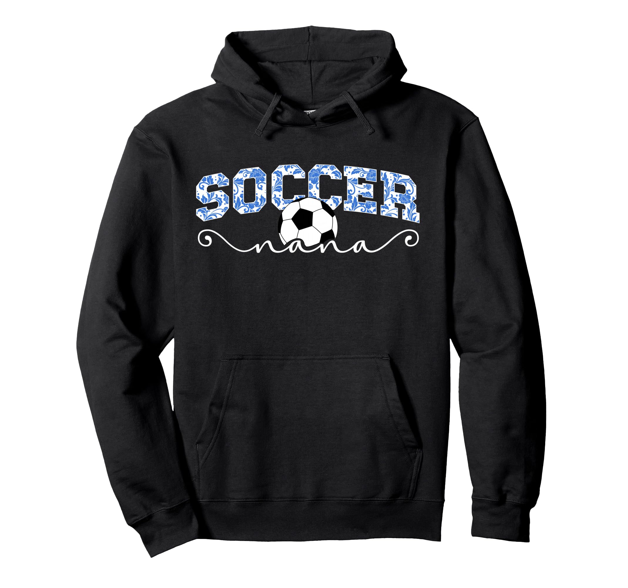 Soccer Nana Grandma Proud Nana Soccer Hoodie - Minimalist Print Unisex - T-Shirt, Sweatshirt, Hoodie