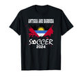 Antigua And Barbuda Football Soccer T-Shirt - Trendy Graphic Men Women - T-Shirt, Sweatshirt, Hoodie