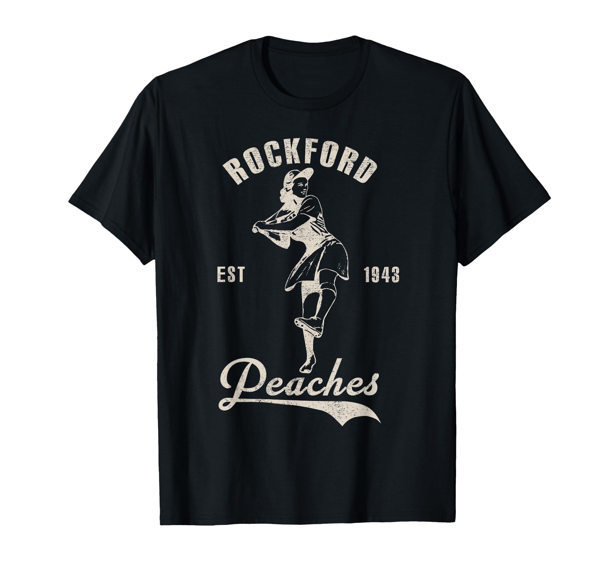 Rockford Peaches 1945 T-Shirt - Casual Everyday Wear for Adults - T-Shirt, Sweatshirt, Hoodie