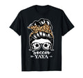 Soccer Yaya Messy Bun Hair Funny T-Shirt - Minimalist Print Men Women - T-Shirt, Sweatshirt, Hoodie
