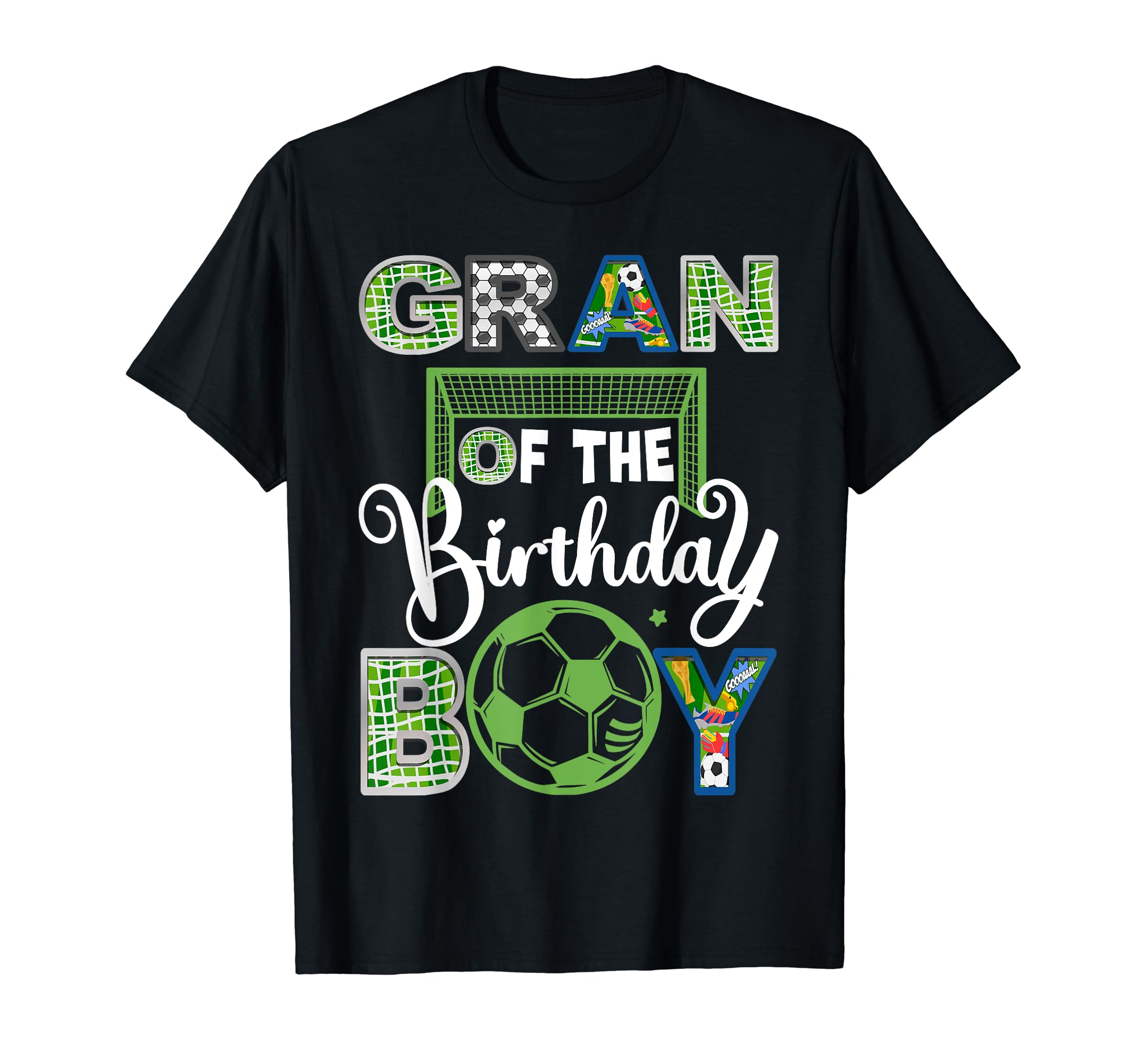 Gran Birthday Soccer Baller Birthday T-Shirt - Trendy Graphic Men Women - T-Shirt, Sweatshirt, Hoodie