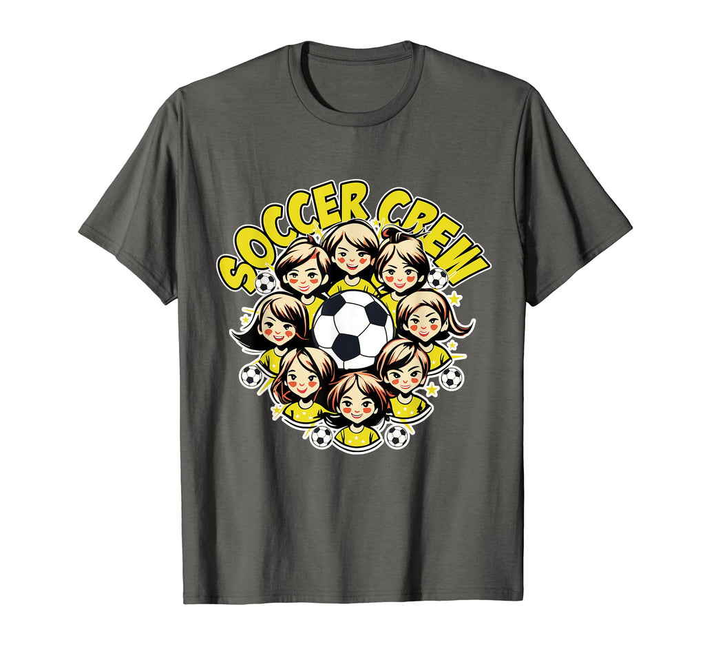 Soccer Ladies Crew Soccer Team Group T-Shirt - Novelty Apparel for Adults - T-Shirt, Sweatshirt, Hoodie