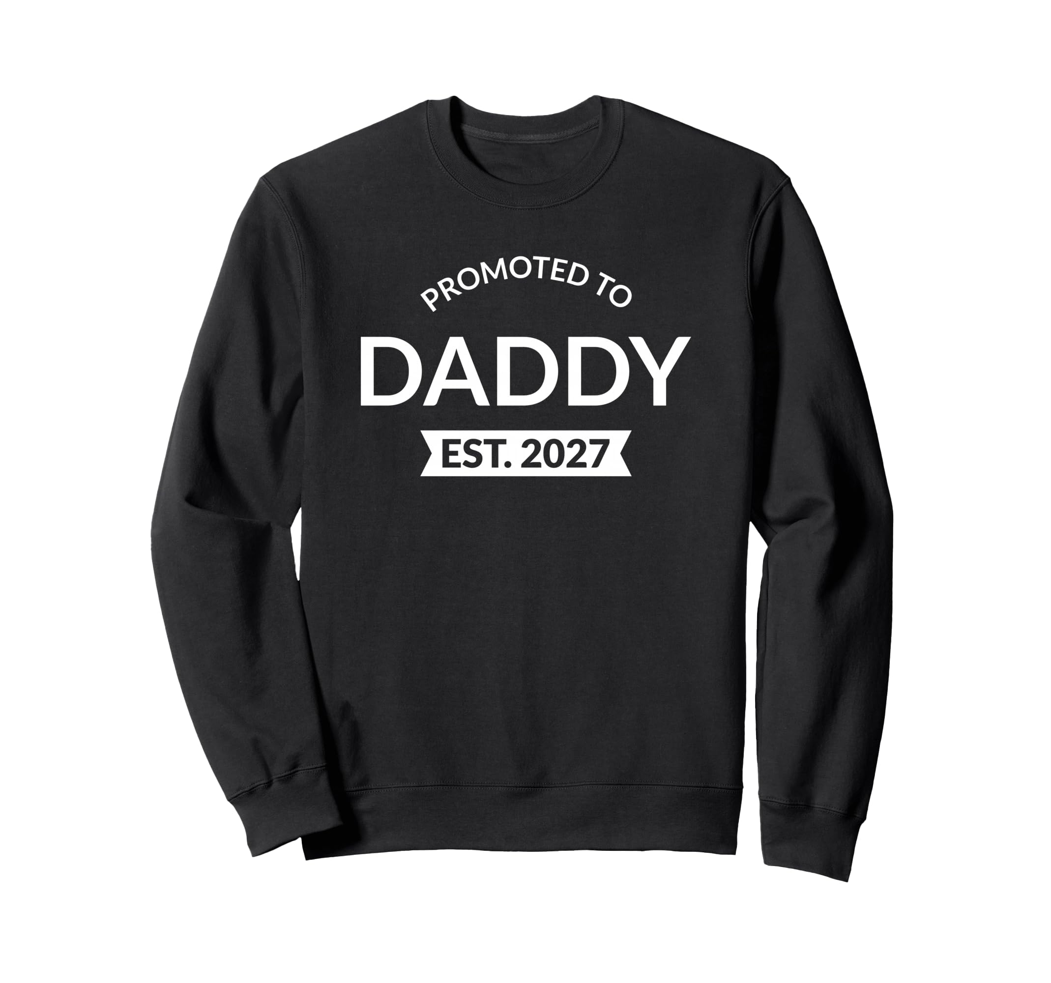 Promoted To Daddy 2027 Sweatshirt - Casual Everyday Wear for Adults - T-Shirt, Sweatshirt, Hoodie