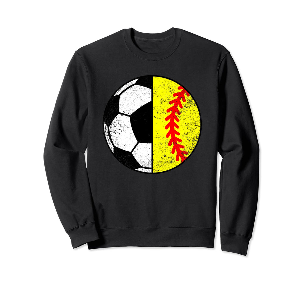 Soccer Softball Player Funny Soccer Sweatshirt - Trendy Graphic for Adults - T-Shirt, Sweatshirt, Hoodie
