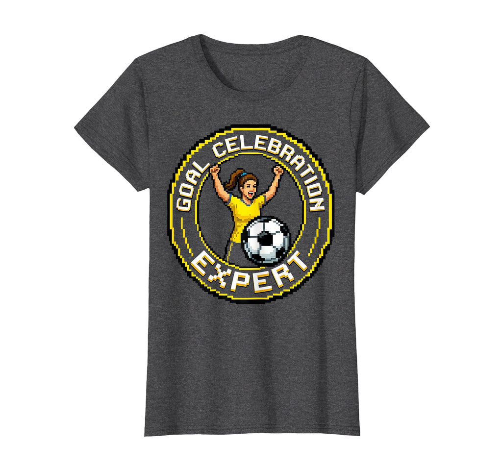 Goal Celebration Expert Soccer Mom T-Shirt - Trendy Graphic for Adults - T-Shirt, Sweatshirt, Hoodie