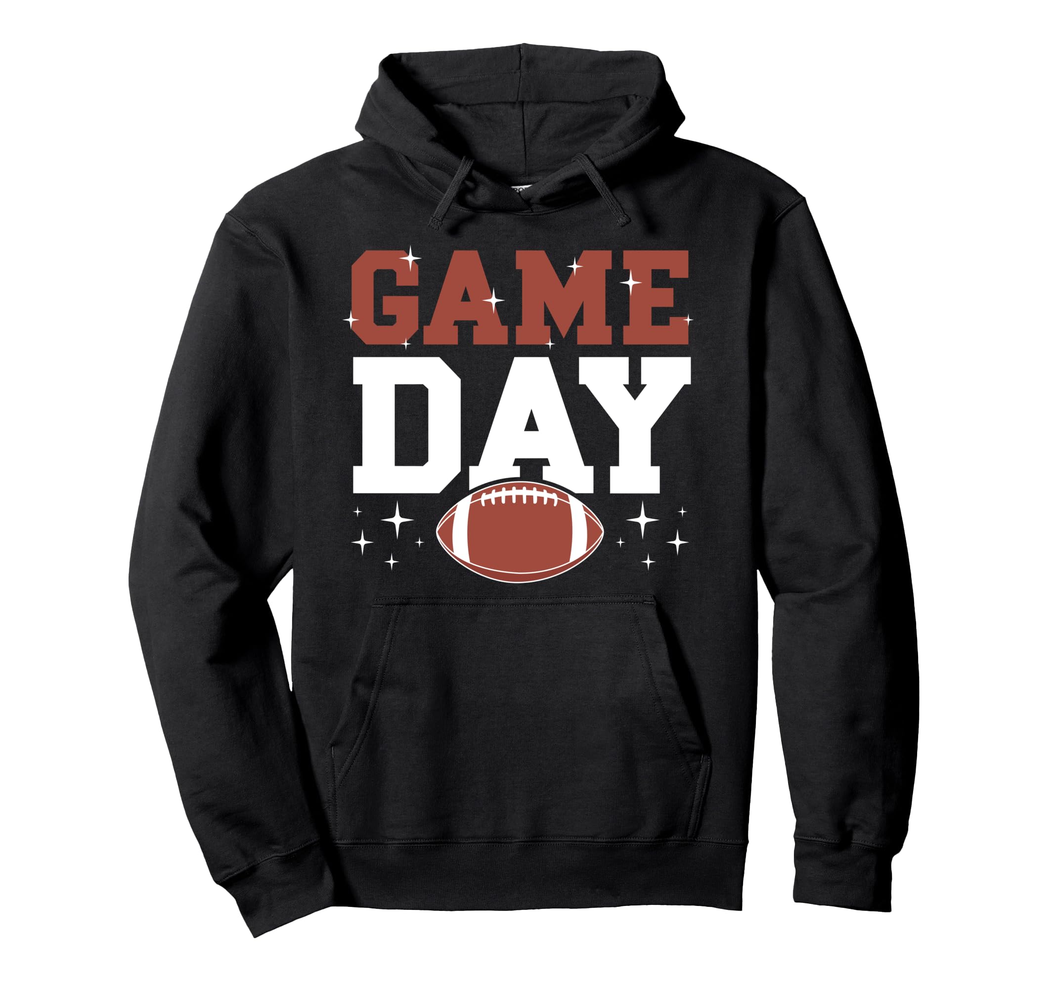 Game Day Football Game Day Hoodie - Trendy Graphic for Adults - T-Shirt, Sweatshirt, Hoodie
