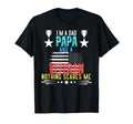 Patriotic Dad Fathers Day Im Dad Papa T-Shirt - Graphic Print Men Women - T-Shirt, Sweatshirt, Hoodie
