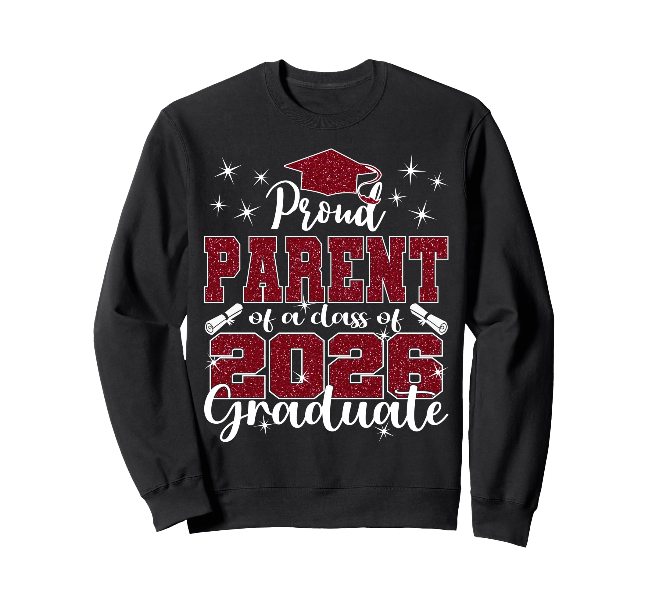 Super Proud Parent 2026 Graduate Sweatshirt - Streetwear Style for Adults - T-Shirt, Sweatshirt, Hoodie