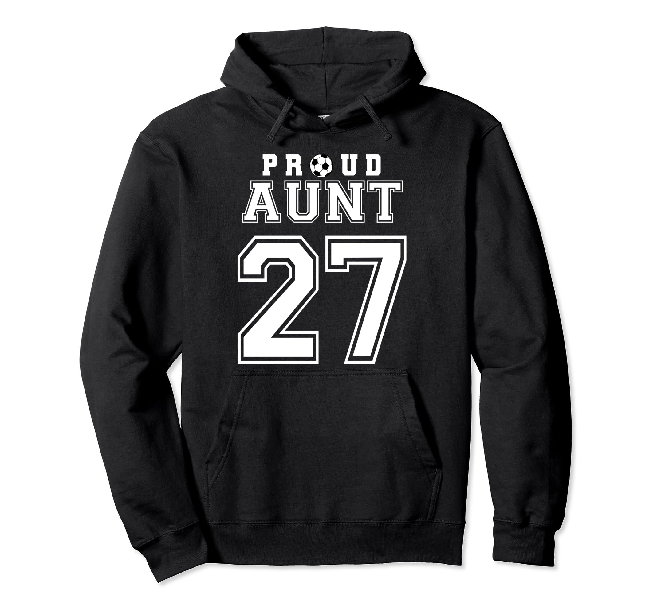 Number 27 Custom Proud Soccer Futbol Hoodie - Aesthetic Graphic for Adults - T-Shirt, Sweatshirt, Hoodie